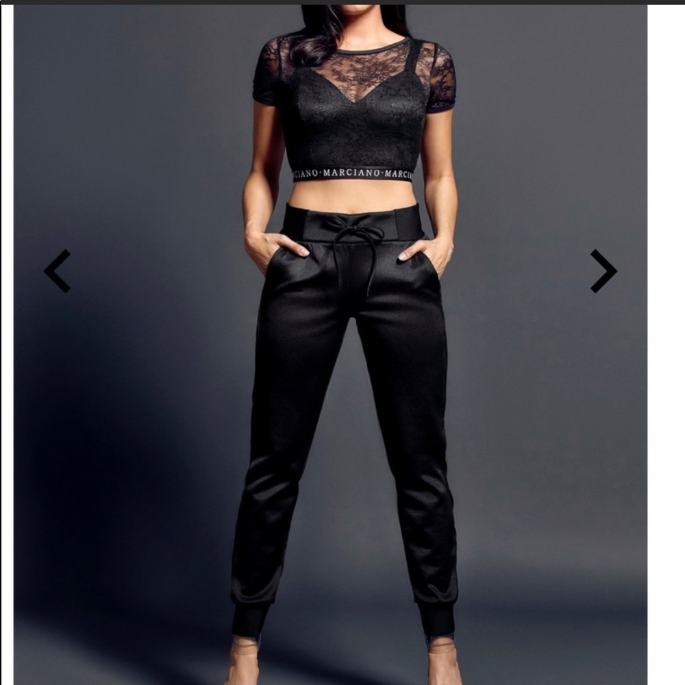 New guess Marciano Lively Lace Luxe track Cuffed